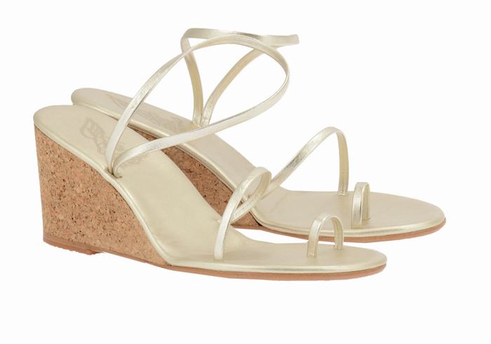 Sandale Compensée Ancient Greek Sandals Chora Mid   | IVR-9649148